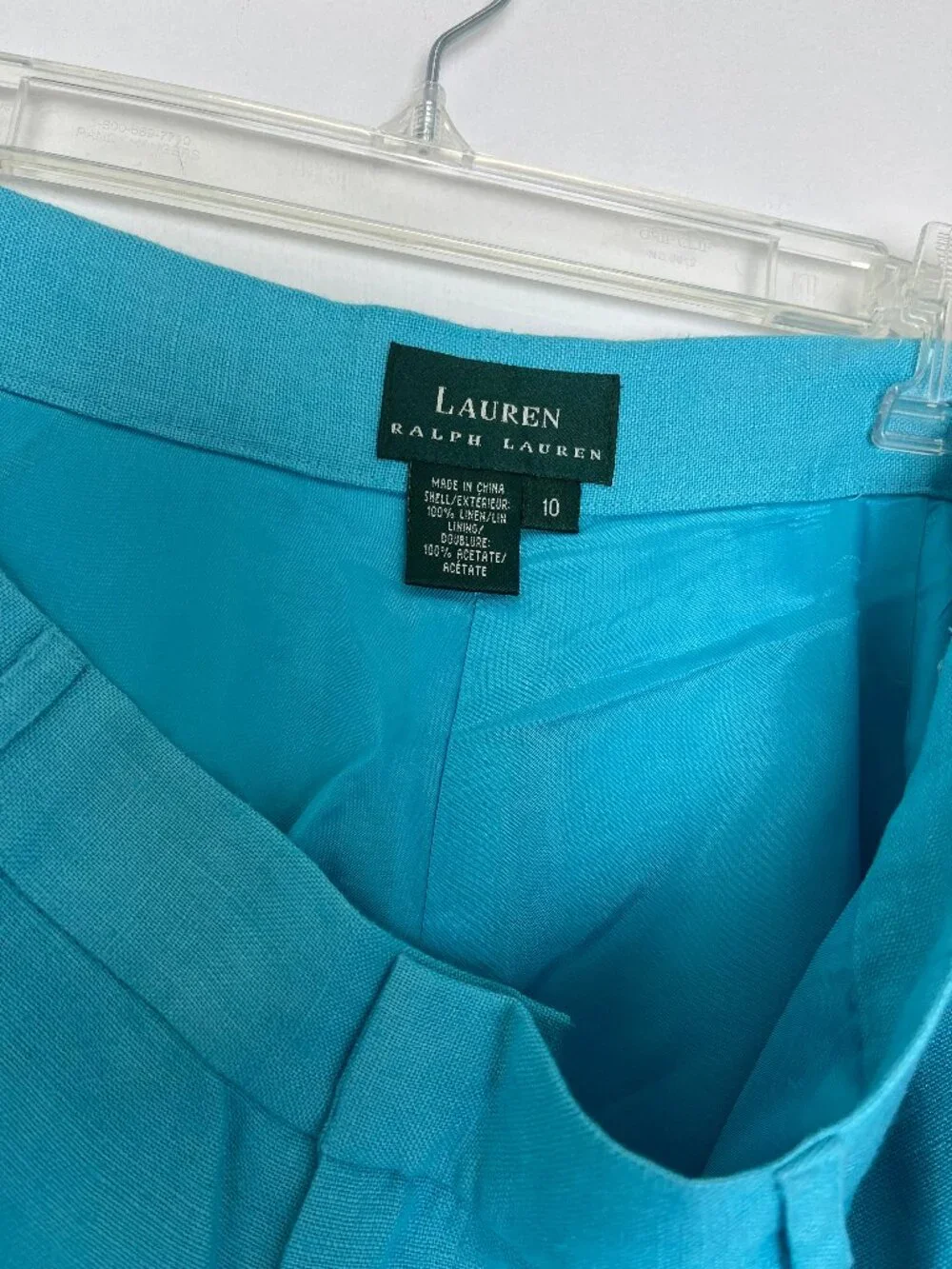 Lauren Ralph Lauren Womens Dress Pants 10 Blue NEW